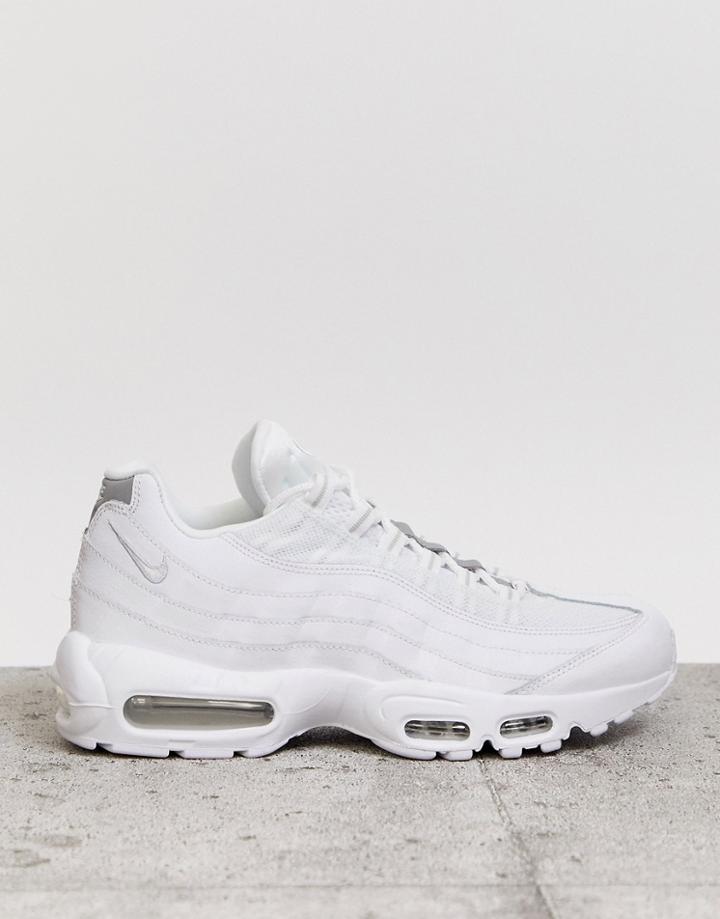 Nike Air Max 95 Sneakers In White
