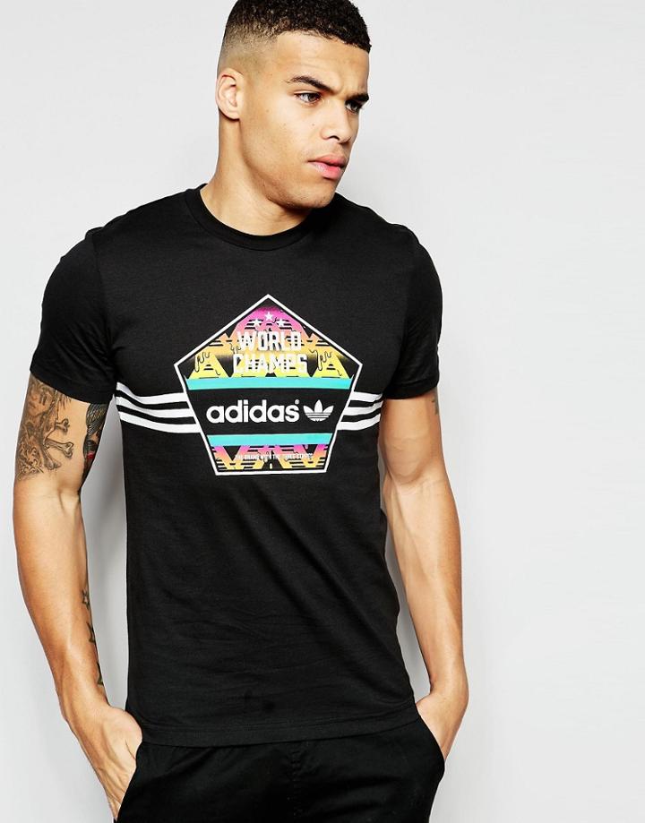 Adidas Originals Champ T-shirt Aj7155 - Black