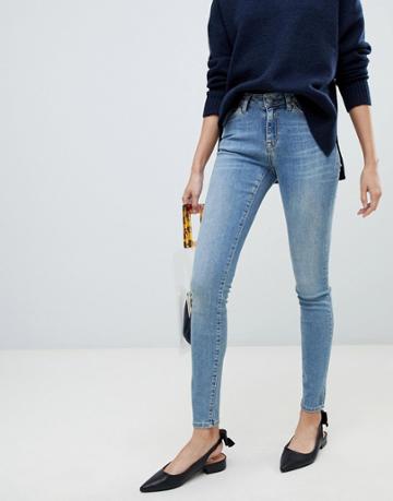 Selected Femme Skinny Jean-blue