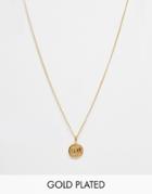 Katie Mullally Gold Five Pence Irish Coin Necklace - Gold
