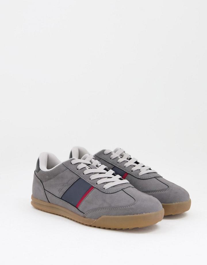 Ben Sherman Retro Sneakers In Gray