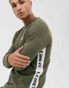 Le Breve Lounge Long Sleeve T-shirt-green