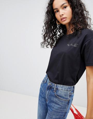 Only Hay Its Ok T-shirt - Black