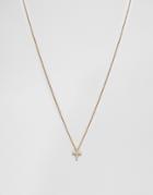 Mister Crucis Necklace In Gold - Gold