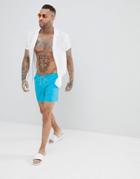 Brave Soul Neon Swim Short - Blue