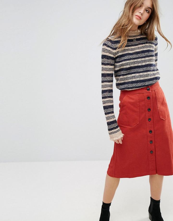 Leon And Harper Mindy Striped Sweater - Multi