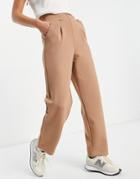 Mango Smart Sweatpants In Camel-neutral