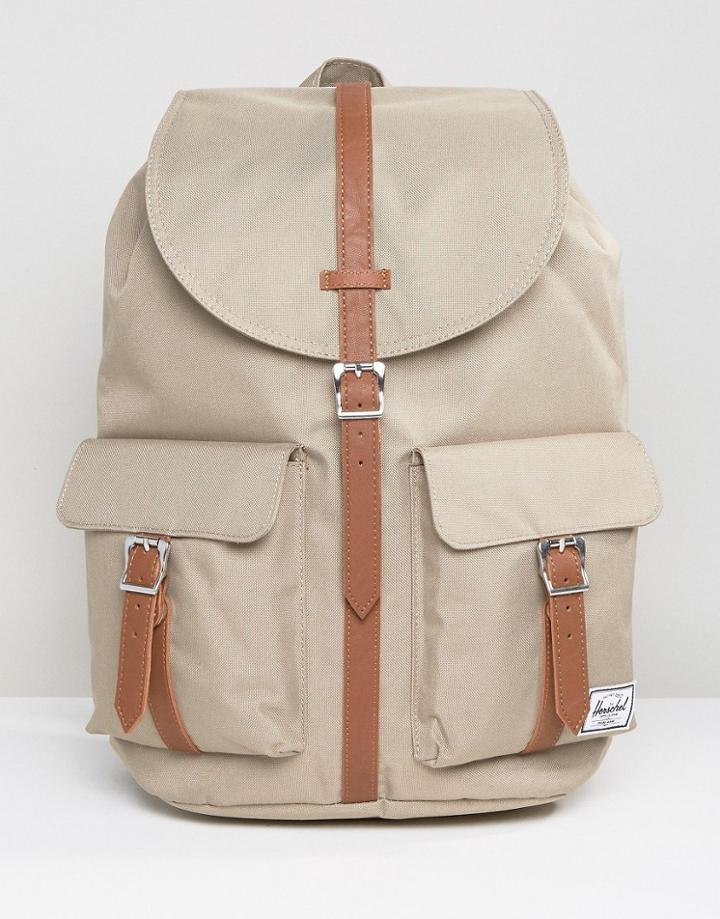 Herschel Supply Co Cotton Canvas Dawson Backpack 20.5l - Beige