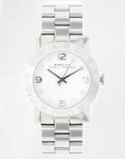 Marc Jacobs Amy Silver Watch Mbm3054 - Silver