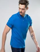 Ben Sherman Basic Plain Regular Fit Tipping Polo - Blue