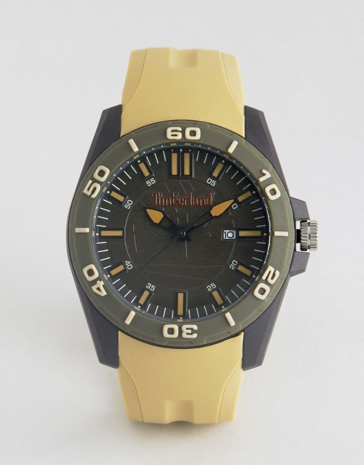 Timberland Dunbarton Watch In Beige - Brown