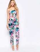 Traffic People Love Climate Ripley Pants In Floral Print - Multi