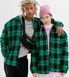 Collusion Unisex Check Jacket - Multi
