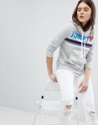 Tommy Jeans Retro Logo Hoodie - Gray