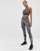 Usa Pro Panel Leggings - Black