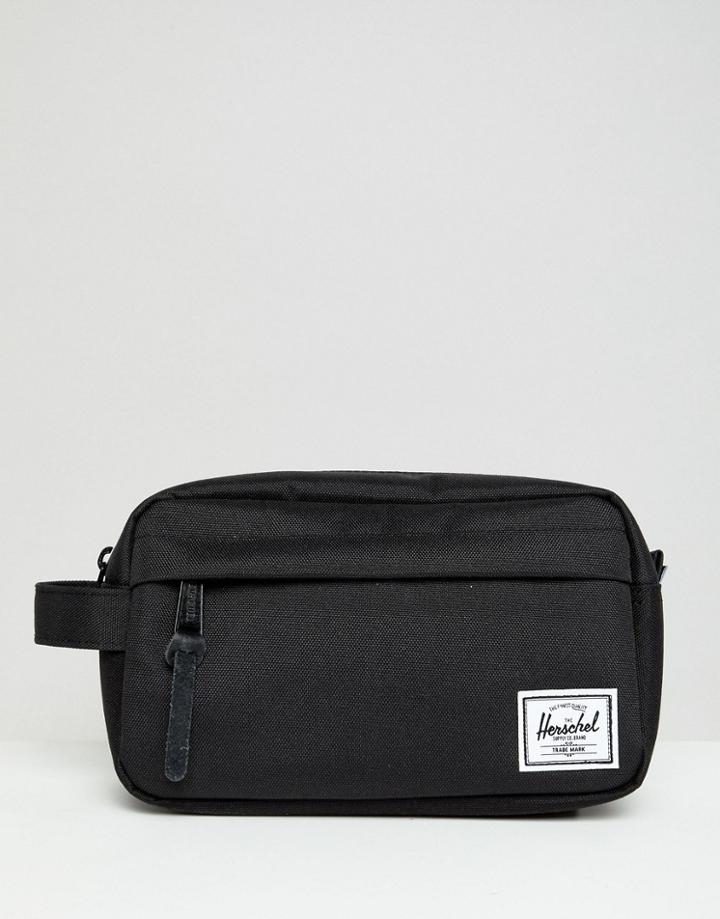 Herschel Chapter Black Carry On Toiletry Bag - Black