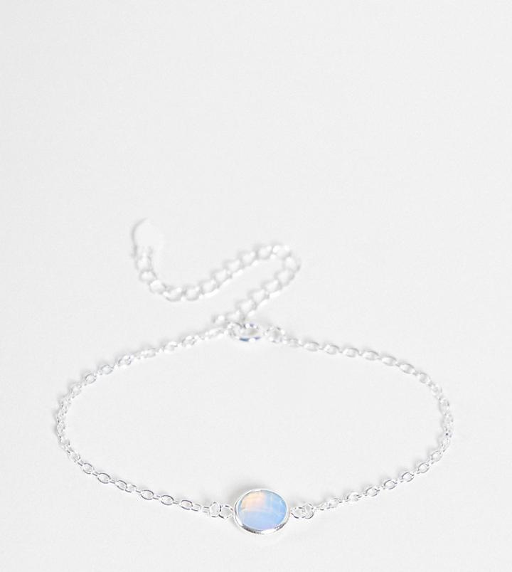 Kingsley Ryan Exclusive Bracelet With Blue Stone In Sterling Silver