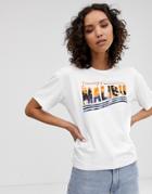 Only 'malibu' Jersey T-shirt - White
