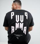 Puma Plus Oversized Graphic T-shirt In Black Exclusive To Asos 57534304 - Black