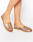 Asos Jooly Leather Two Part Shoes