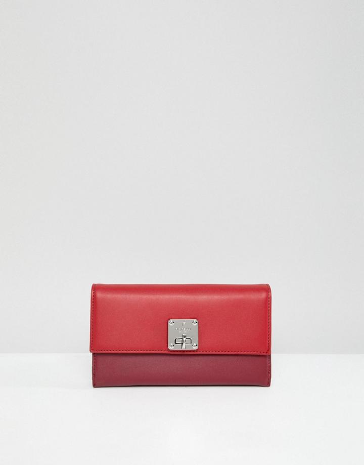 Fiorelli Turnlock Foldover Purse - Red