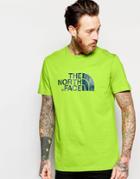 The North Face T-shirt With Easy Logo - Lt Green