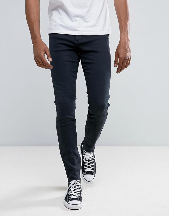 Rollas Stinger Jeans Black Dust Wash - Black