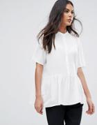 Jdy Safinra A-line Shirt - White