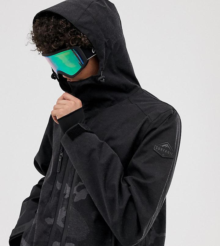 Surfanic Ultra Ski Jacket - Black