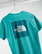 The North Face Box T-shirt In Blue