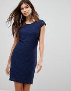 Vero Moda Lace Bodycon Dress - Black