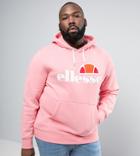 Ellesse Plus Hoodie With Classic Logo In Pink - Pink