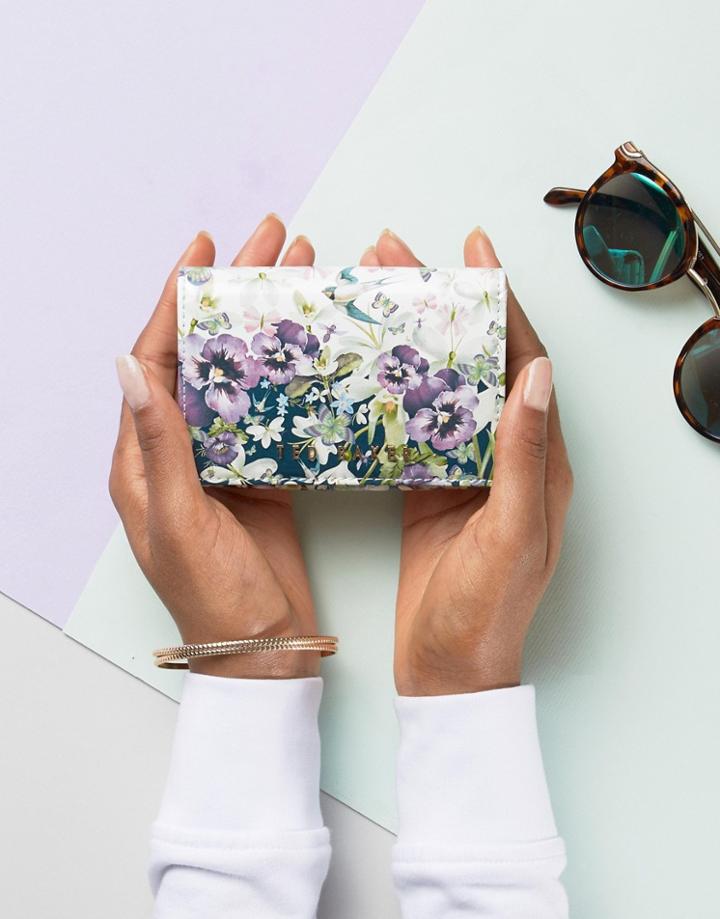 Ted Baker Enchantment Highbox Small Purse - Blue