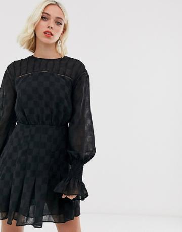 Stevie May Nuance Mini Dress-black
