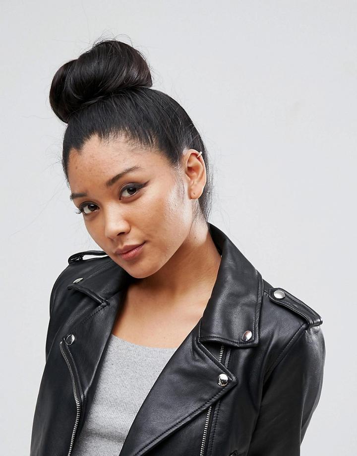 Asos Round Bun Holder - Yellow