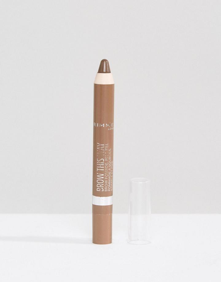 Rimmel Brow This Way Brow Pomade - Beige