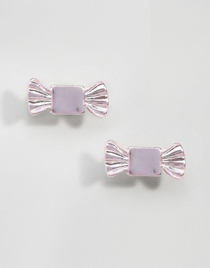 Asos Mini Sweetie Stud Earrings - Pink