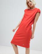 Champion Sleeveless Dress With Small Logo Detail - Red