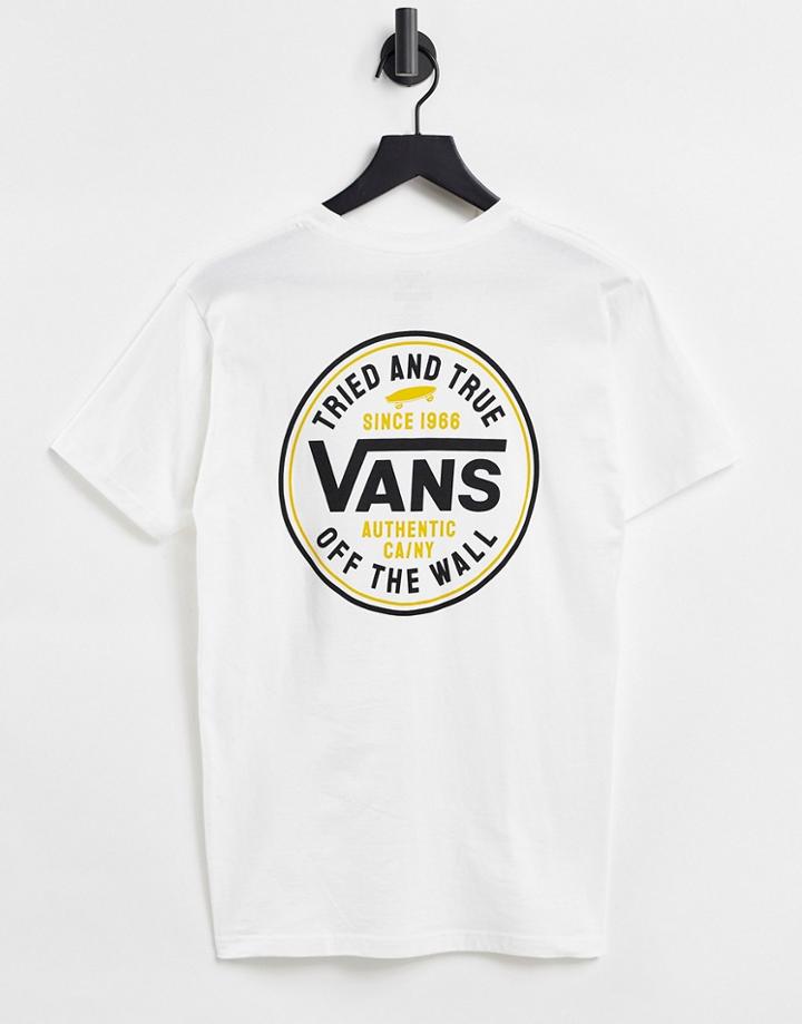 Vans Tried And True T-shirt In White