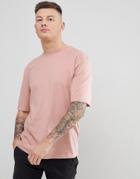 Only & Sons Oversized T-shirt - Pink
