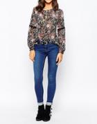 Warehouse Power Hold Skinny Jeans - 70s Blue
