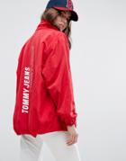 Tommy Jeans Coach Jacket - Red