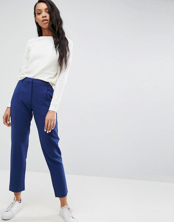 Samsoe & Samsoe Stamford Peg Pants - Blue
