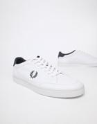 Fred Perry Deuce Canvas Trainers In White - White