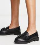 Schuh Wide Fit Lane Loafers In Black