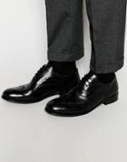 Dune Leather Brogues - Black