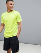 Marmot Active Windridge Ss Running T-shirt In Bright Lime - Yellow