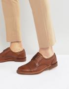 Aldo Derrade Leather Monk Shoes - Tan