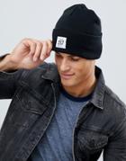 Jack & Jones Logo Beanie - Black