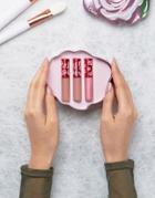 Lime Crime Velve-tin Liquid Lipstick Pink Rose Trio - Pink